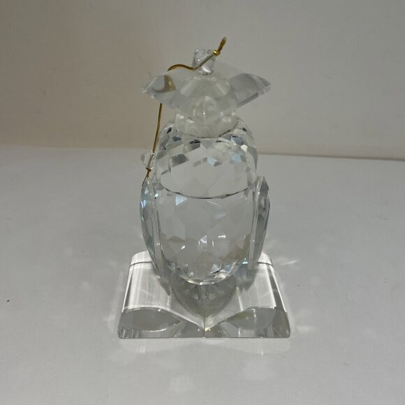 Shannon Crystal Graduation Owl Figurine with Mortar Board Sitting on a Book 5.5" - Picture 5 of 12